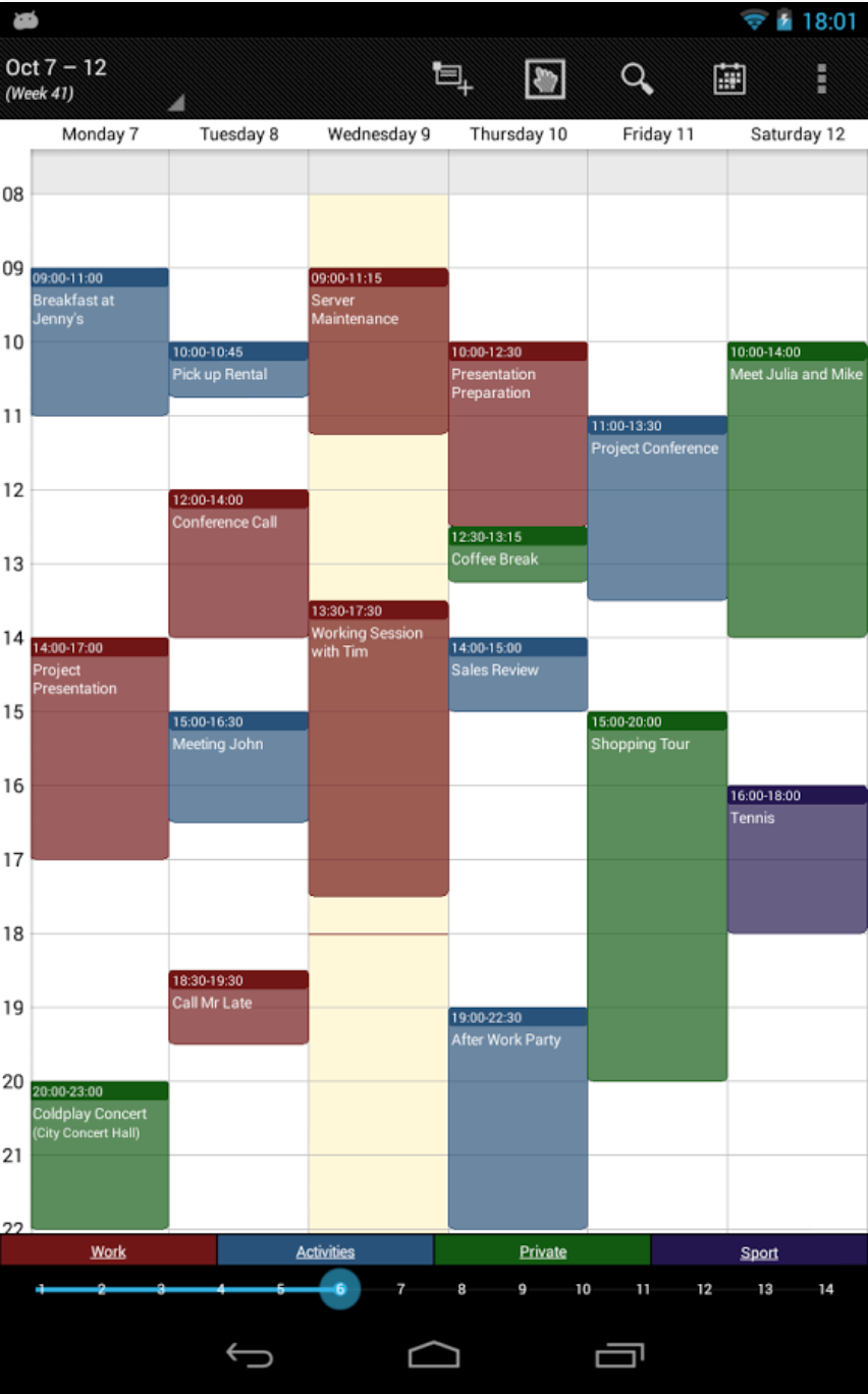 Business Calendar