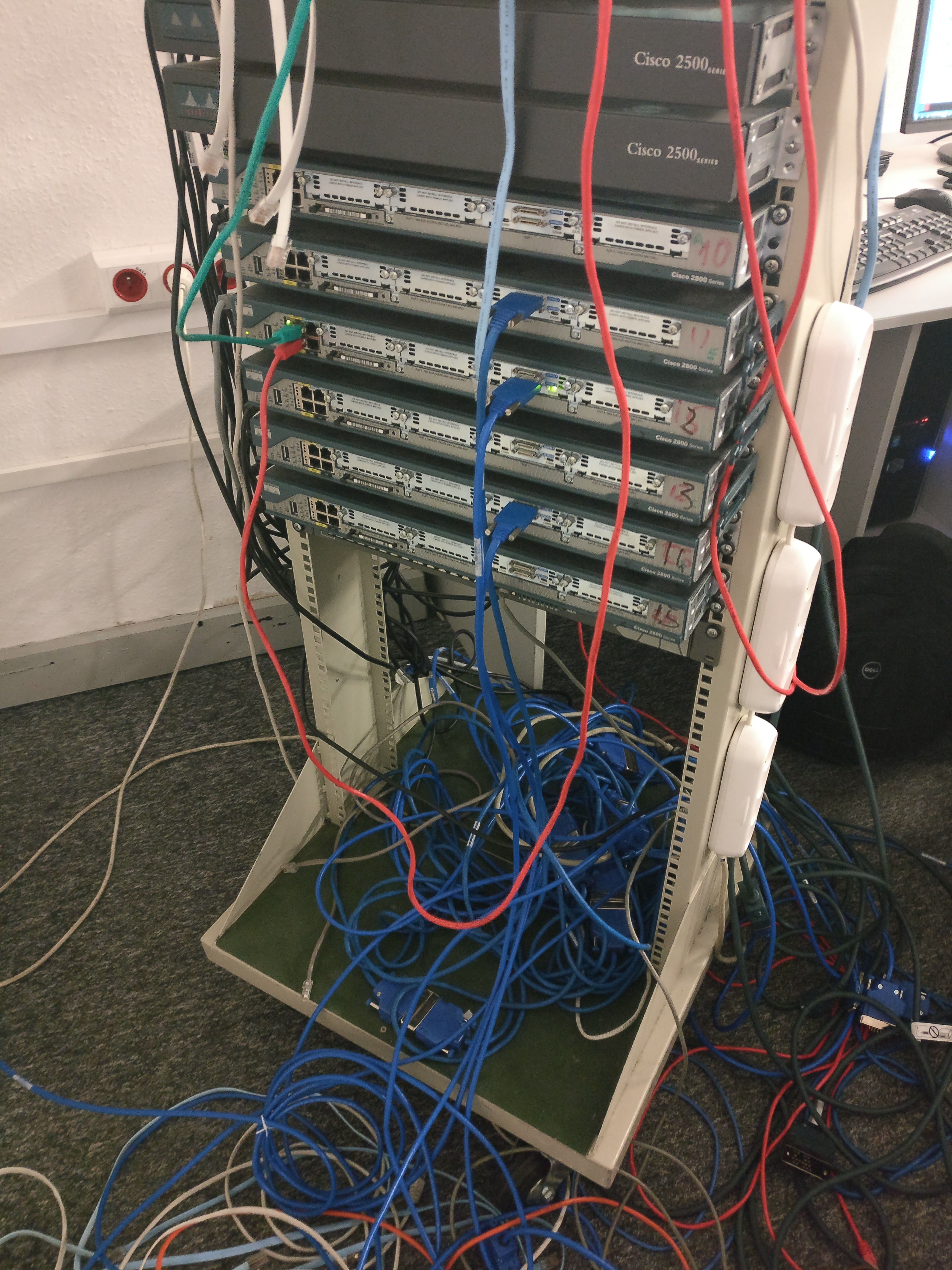 Cable Management and Topology Connections