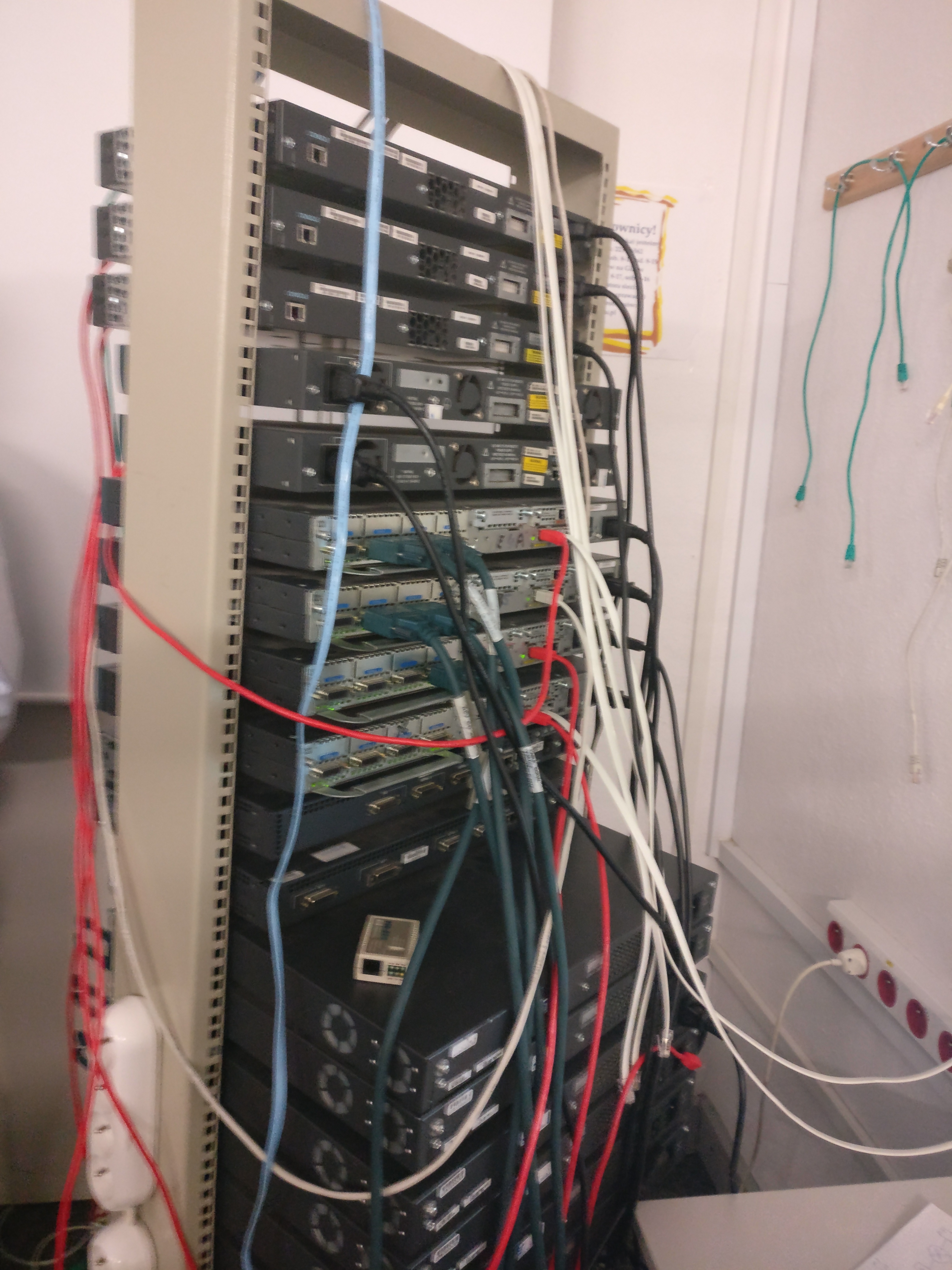 Router Configuration - Close-up View