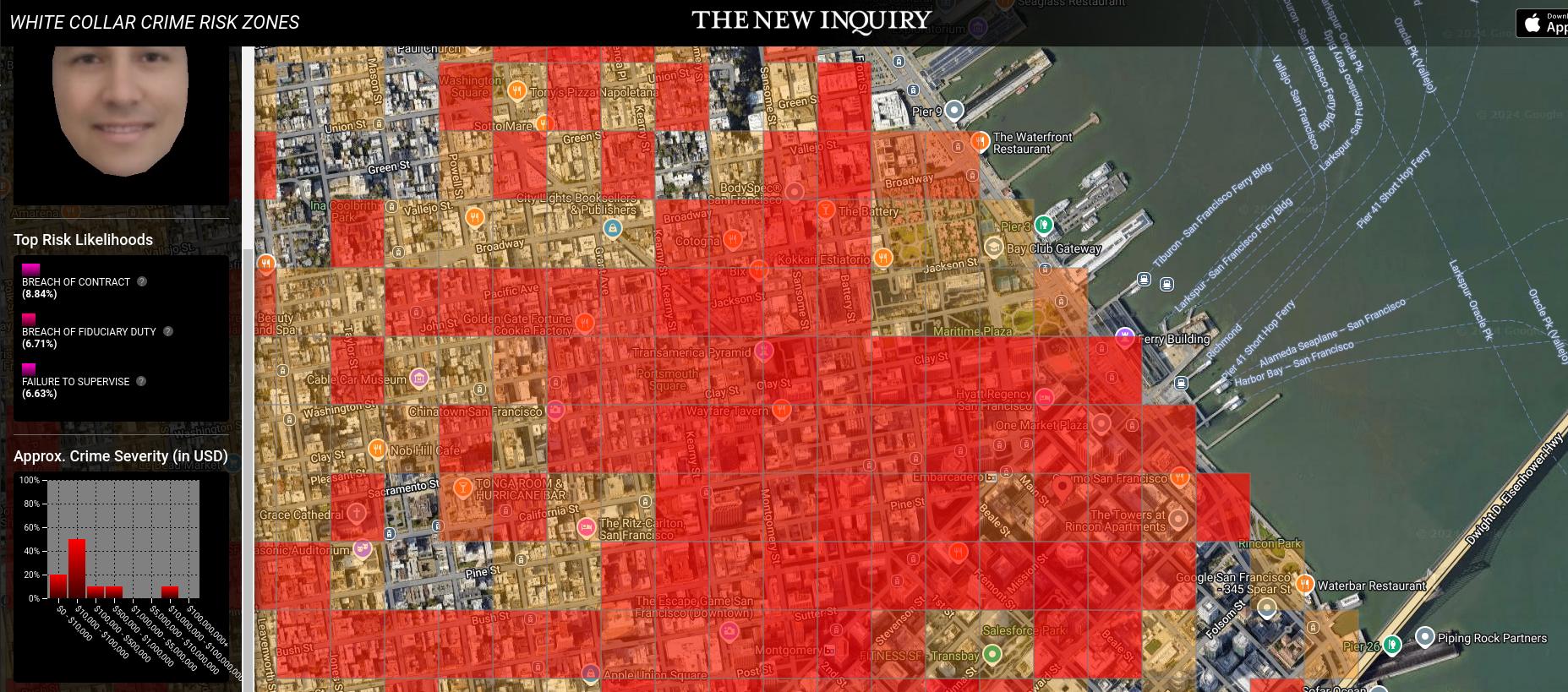 White Collar Crime Risk Zones